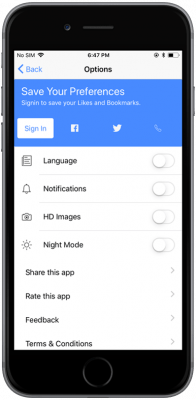 ionic 3 short news app