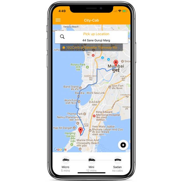 ionic 4 taxi complete starter- user app