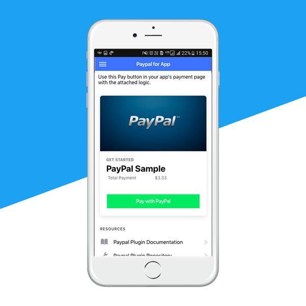Ionic 4 Paypal free starter